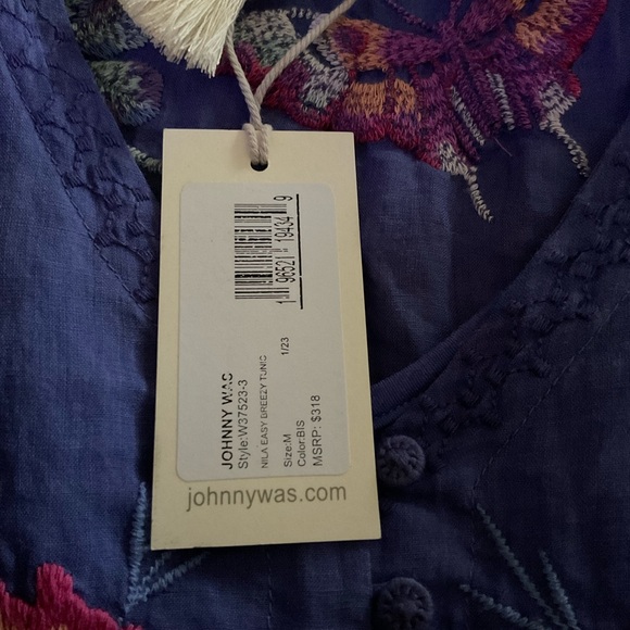 Johnny Was Embroidered dress NWT - Picture 8 of 13